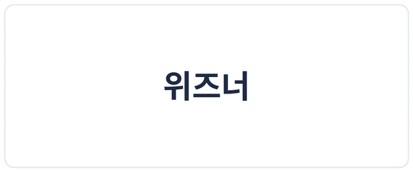 위즈너 세이프로 도입